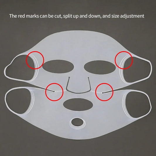 Reusable Silicone Moisturizing Face Mask